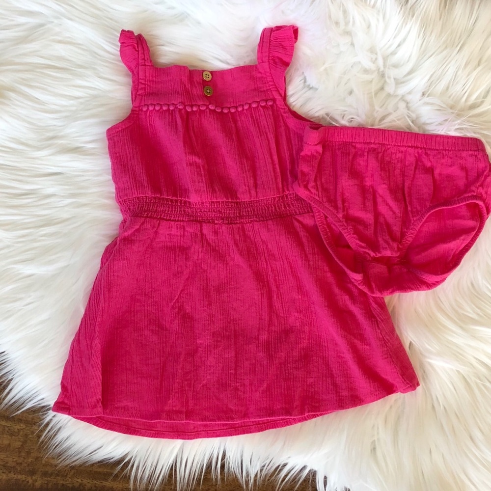 Baby Girl’s Pink Dress , 6-9 Months